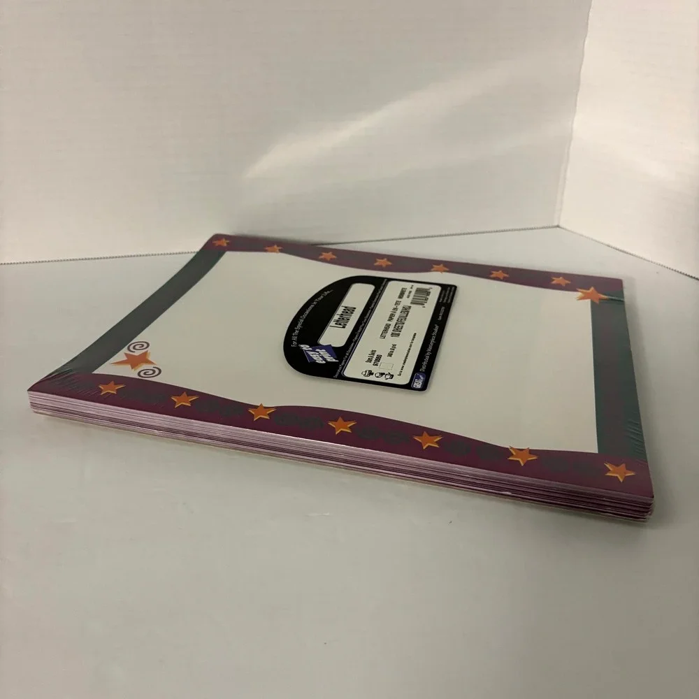 Great Papers! Stars & Swirls Letterhead 100 Sheets 24lb 8.5x11 Printer Paper